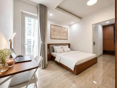 Studio with Balcony — Eco Apartment Tan Dinh